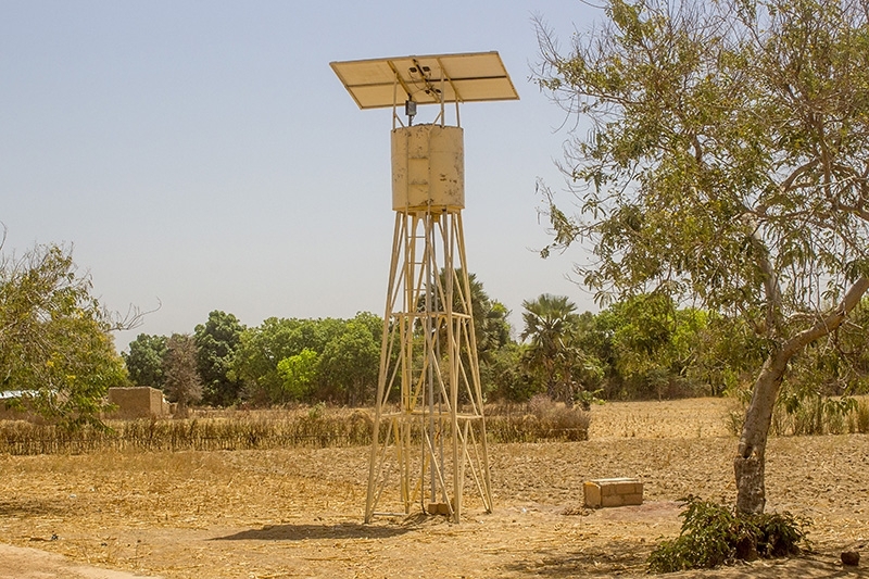 Solar-Brunnenanlage